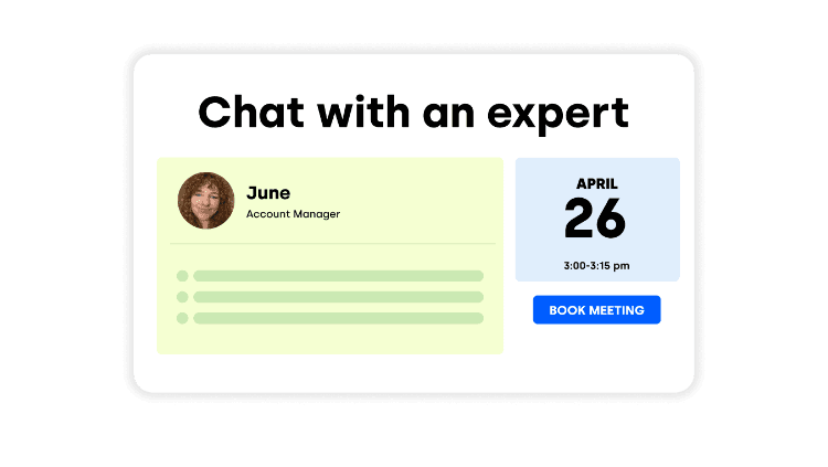 Chat with an expert